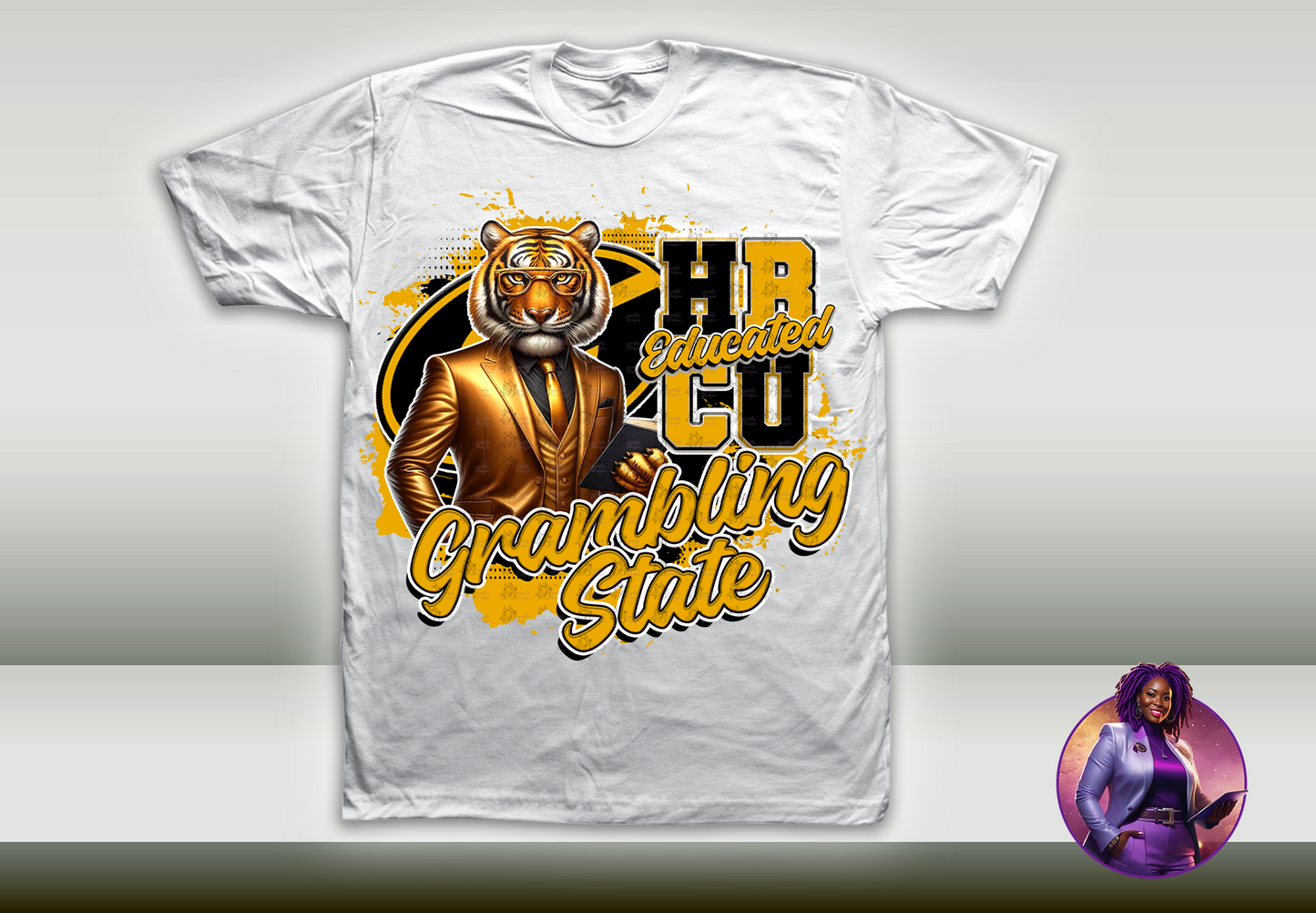 HBCU Educated Mascot Design