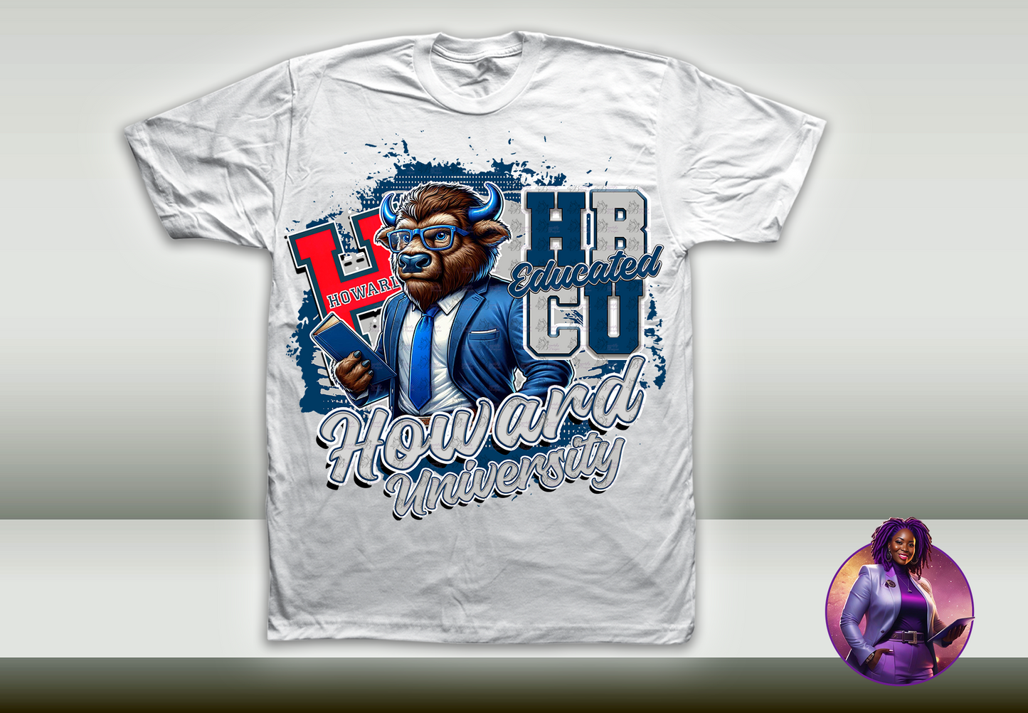 HBCU Educated Mascot Design