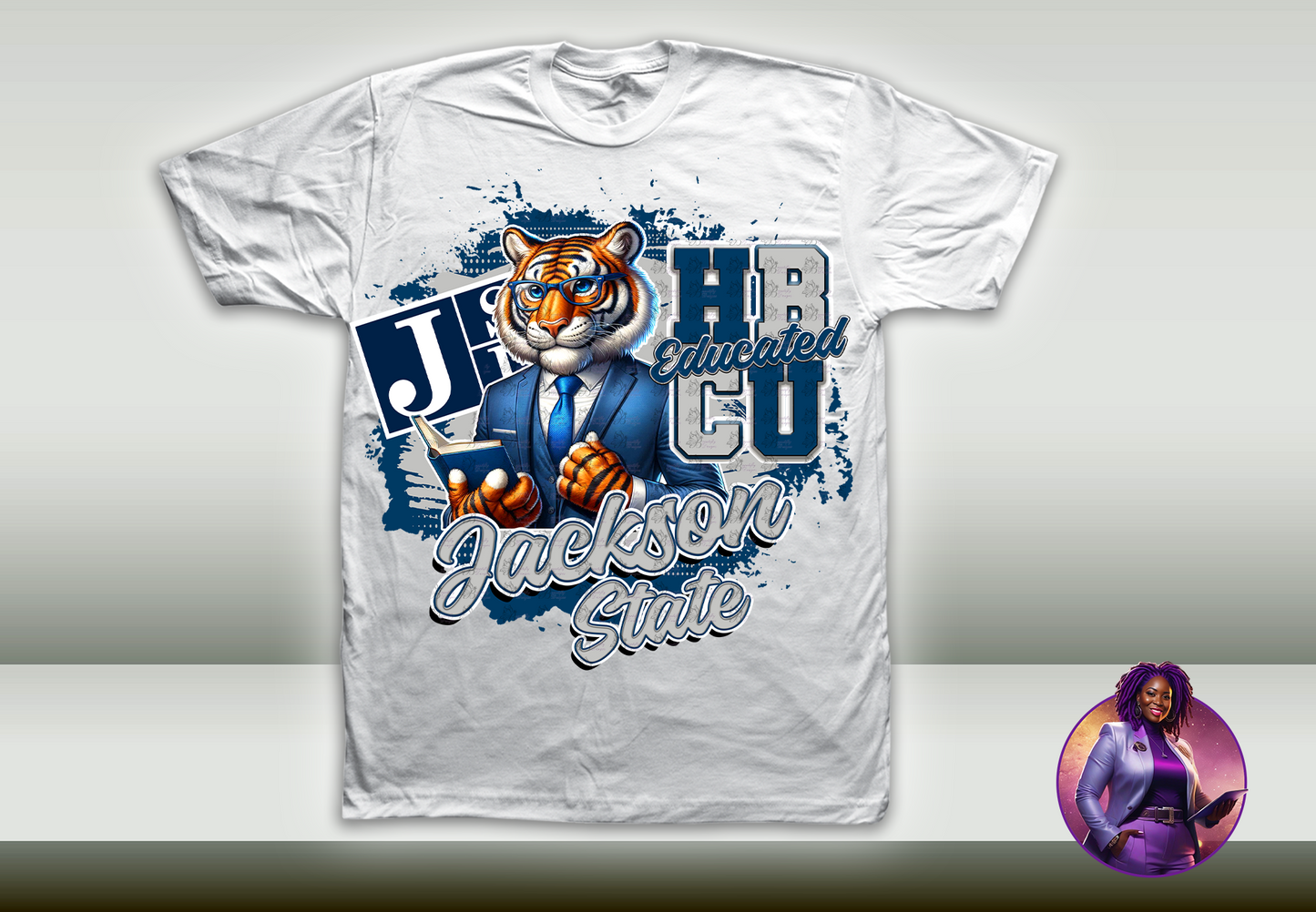 HBCU Educated Mascot Design