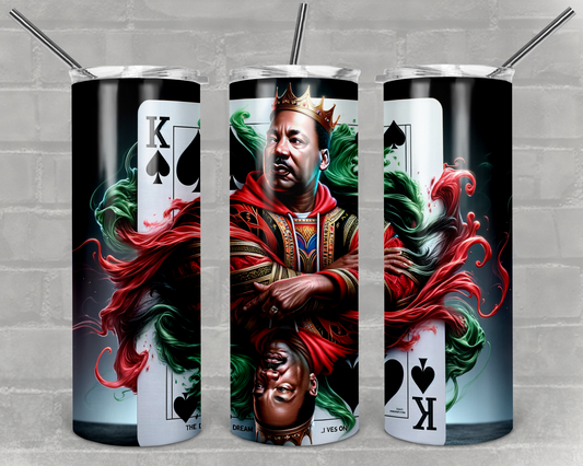 MLK King Tumbler Design