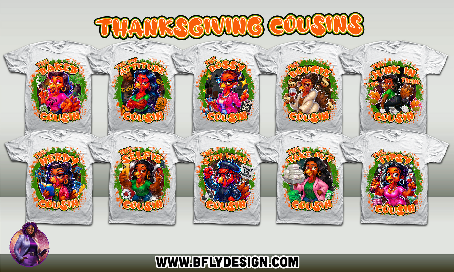 Thanksgiving Cousins Design