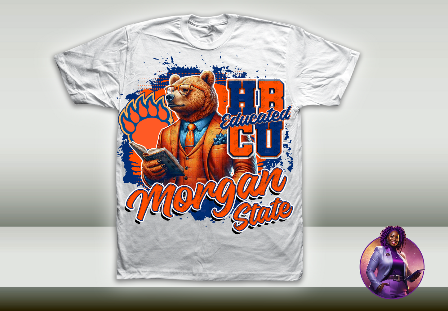 HBCU Educated Mascot Design