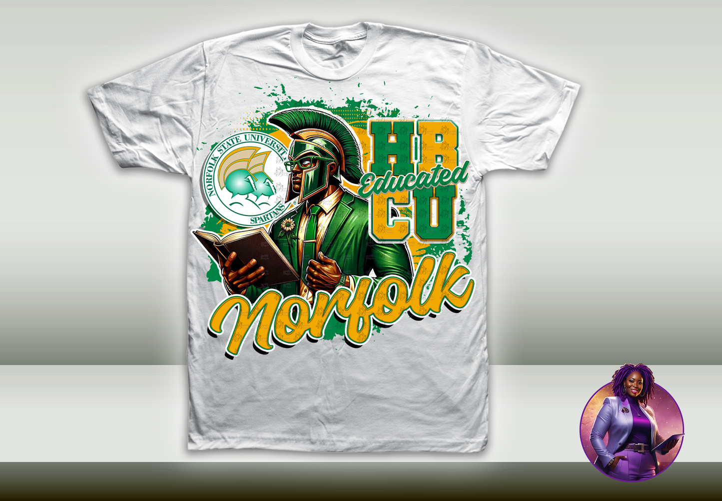 HBCU Educated Mascot Design