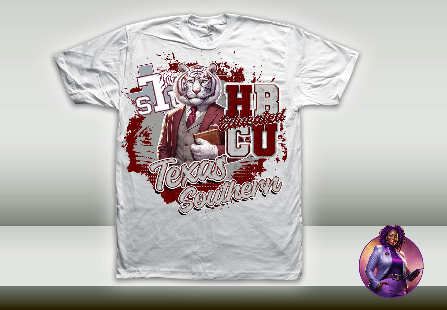 HBCU Educated Mascot Design