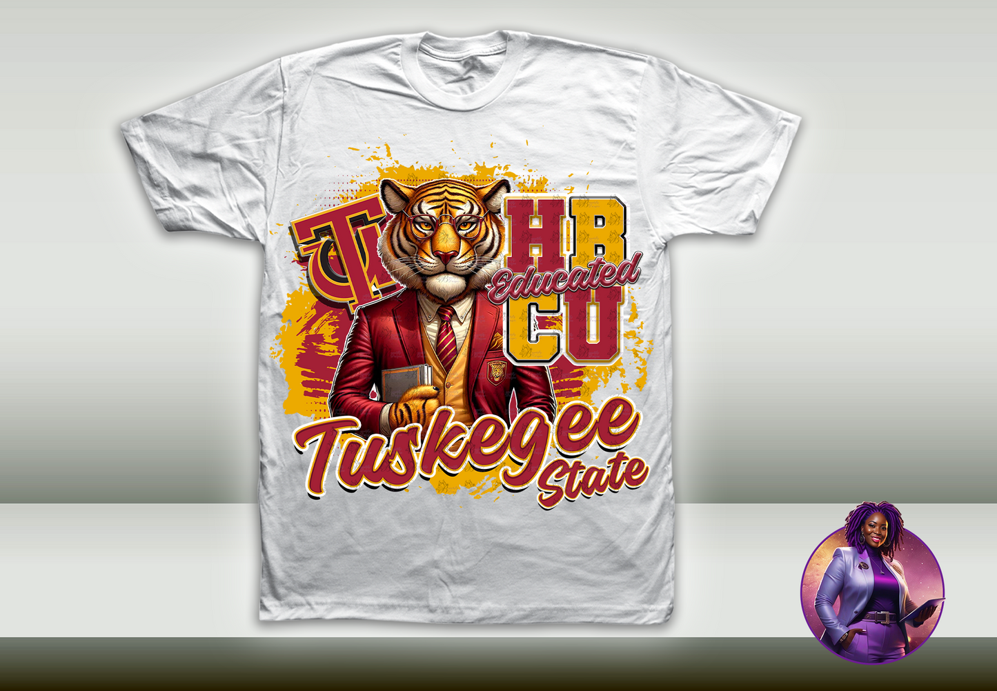 HBCU Educated Mascot Design