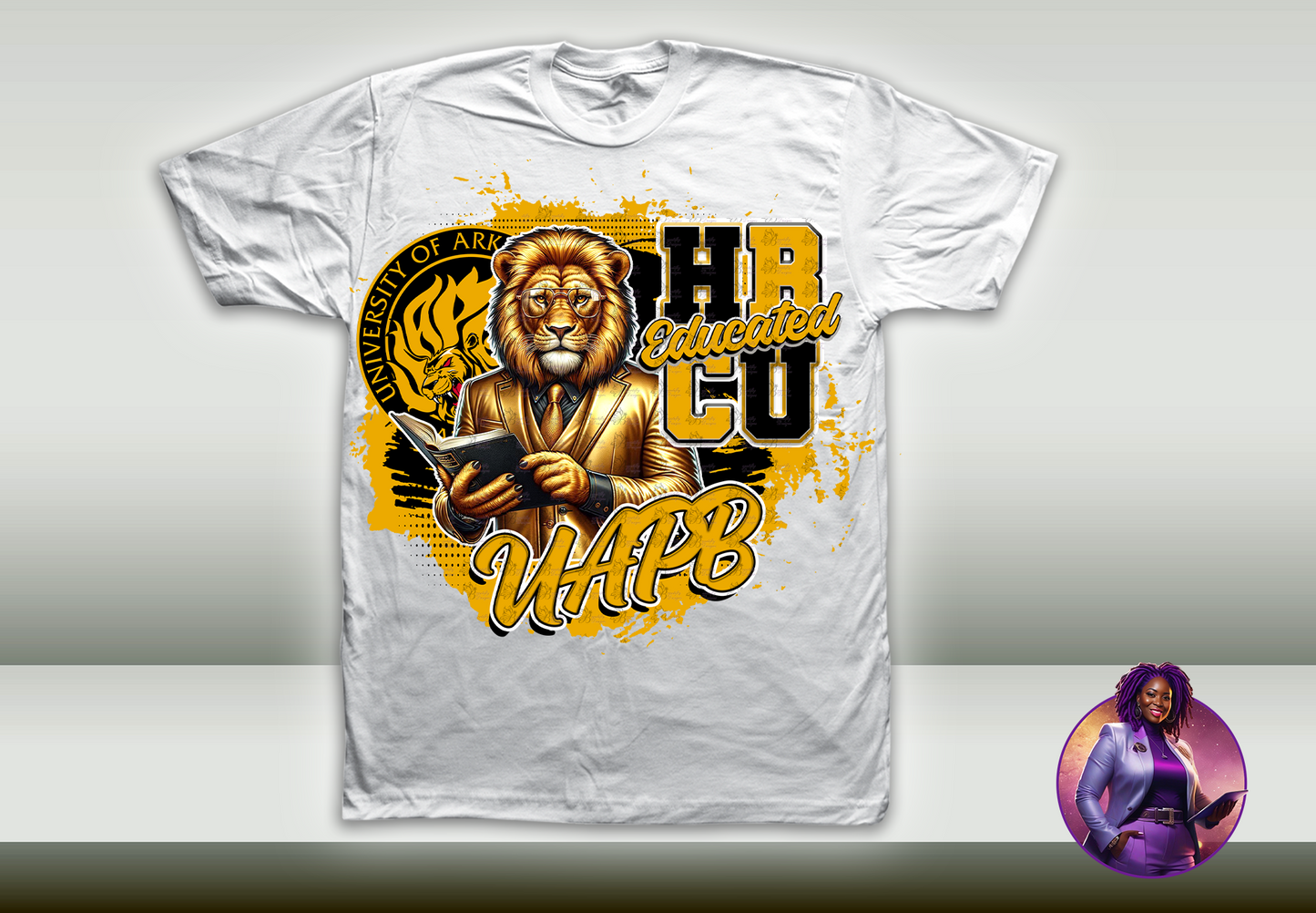 HBCU Educated Mascot Design
