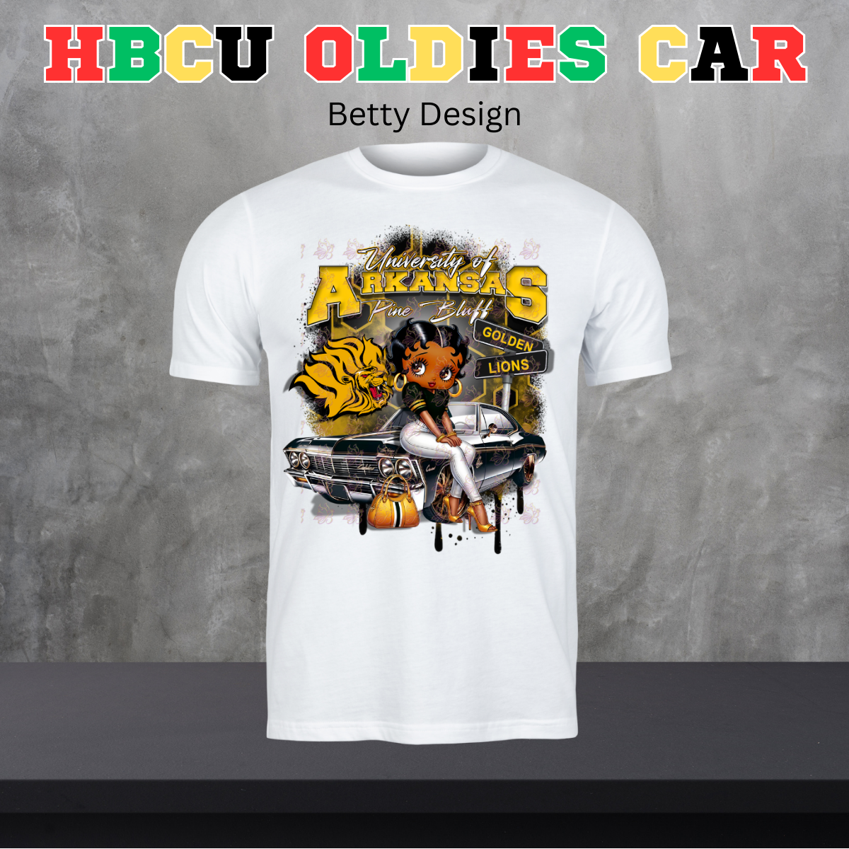 HBCU Oldies Car Design - Betty Version