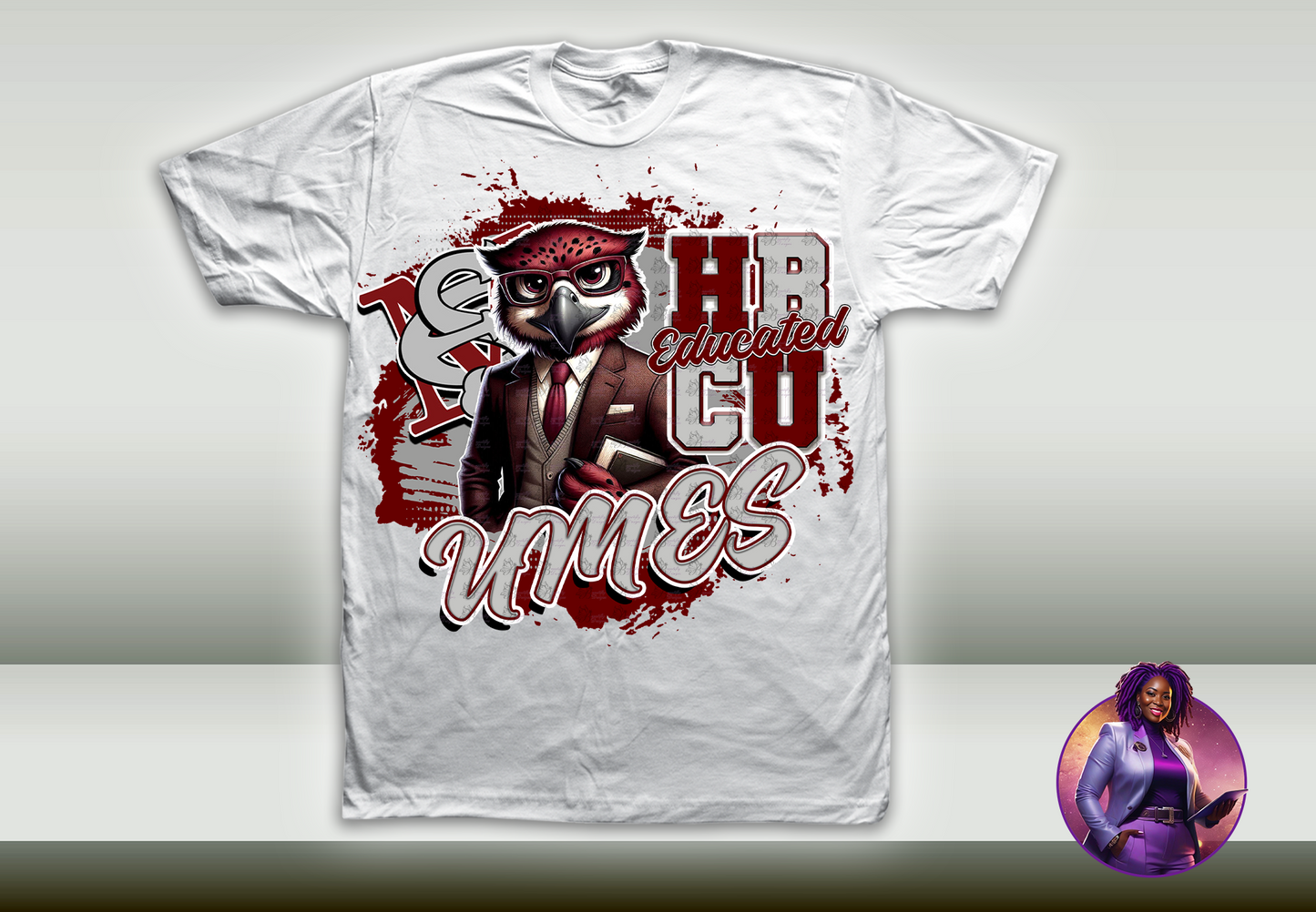 HBCU Educated Mascot Design